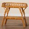 Bali & Pari Nayana Modern Bohemian Natural Rattan 2-Tier Console Table 243-13397-ZORO - alternate 8